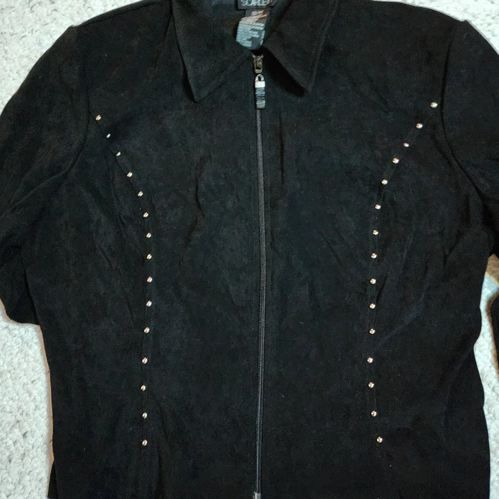 Vintage, Womens Black Pant Suit - Picture 2 of 6